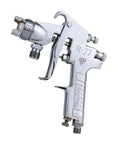 R77P Paint Sprayer Pressure Feed High Efficiency Workhorse With 2.5mm Nozzle 58-94 PSI Easy Clean Steel Body Nickel-Chromium Plating