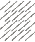 20 Pack Heavy Duty Extension Springs Made Of 304 Stainless Steel For Tough Jobs, arranged in a single layer, showing coiled design.