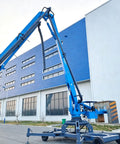 Adjustable Boom Hydraulic Concrete Placer For Floor Slabs Bridges And Warehouse Floors A Real Workhorse For Multi Purpose Construction Projects With Smooth Placement And Easy Operation On Big Jobs, blue mobile unit