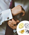 50 Pieces Hella Secure Butterfly Clutch Backs, Nickel Plated Brass Pin Fasteners for Badges and Jewelry Crafting on cufflink.