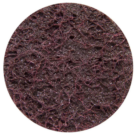 2 Inch Quick Change Nylon Surface Conditioning Sanding Discs For Drill And Die Grinder Deburring Finishing Polishing Rust Removal Metal Paint Stripping 25 Pack Medium Grit