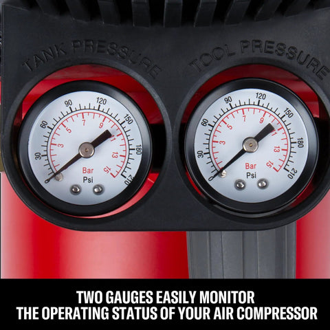 Craftsman 2 Gallon Portable Air Compressor Oil-Free With Accessory Kit Hot Dog Tank For Tire Inflation Nailing Home DIY Projects Compact And Powerful Tool Ready To Work Right Out The Box