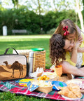 Insulated Lunch Bag For Men And Women Large Capacity Desert Sand Camel Cooler Tote on picnic blanket