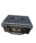 Black carrying case for Handheld Drone Detection Kit With Real Time Alerts For Law Enforcement And Event Security Portable Airspace Awareness Gear