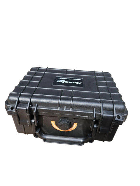 Black carrying case for Handheld Drone Detection Kit With Real Time Alerts For Law Enforcement And Event Security Portable Airspace Awareness Gear