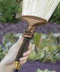 Fan Spray Metal Thumb Control Garden Nozzle For Precise Rain Like Watering Of Delicate Flowers, Plants, And Newly Seeded Areas