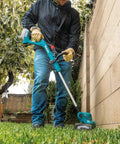 18V Cordless String Trimmer With 180 Degree Rotating Head Converts To Edger, Telescoping Shaft Extends From 48.25 Inches