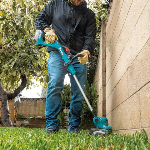 18V Cordless String Trimmer With 180 Degree Rotating Head Converts To Edger, Telescoping Shaft Extends From 48.25 Inches