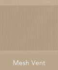 Close-up of mesh vent in Classic Outdoor Chair Cover For Patio, Dining And Lounge Chairs, No-Fuss Weather-Resistant Shield