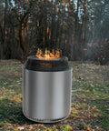 Beefy Spark Shield Fire Pit Screen 19.5 Inch For Bonfire And Outdoor Pits With Black Steel Construction Non Toxic Baked Paint