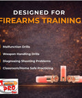 12 Gauge Snap Caps Five Pack Inert Training Rounds For Dry Fire Reloading And Malfunction Drills With Real Brass Casing