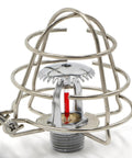 10 Pack Half Inch Zinc Plated Steel Fire Sprinkler Head Guards With Stainless Mounting Hardware, metal cage cover for sprinkler head.