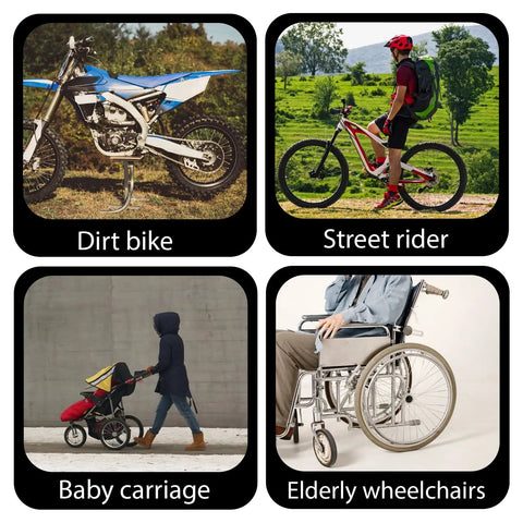 White Spoke Covers 72 Pcs Universal 8 To 21 Inch Reflective Wheel Covers For Dirt Bikes Bicycles Motorcycles And Wheelchairs