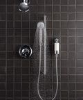 Shower Filter System For Hand Showers, Chlorine And Odor Reduction, Skin And Hair Friendly Water, Polished Chrome Finish
