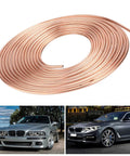 25ft Copper Plated Brake Line Tubing 3 By 16 Inch OD Coil Roll For Hydraulic Brake Systems And Fuel Lines Flexible Rust Proof