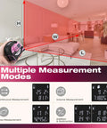 Two In One Laser Tape Measure With 215 Ft Laser Range And 16 Ft Manual Tape, clear screen measuring living room distance