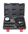 universal oil pressure tester kit with gauge in case