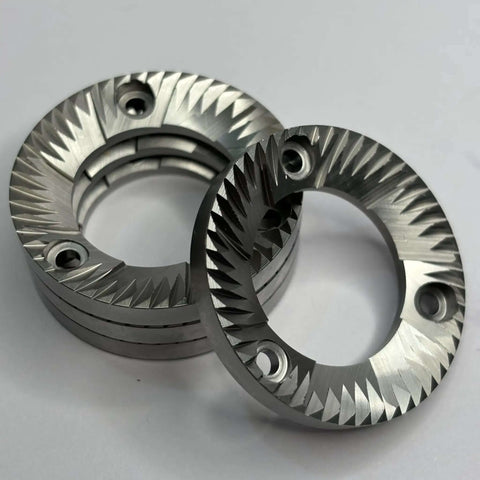 40mm Flat Burr Blade For Electric Espresso Grinders Replacement Part In Stainless Steel For Pro Grade Precise Consistent Coffee Grinding Durability And Easy Maintenance Flat Wheel Burr Milling Accessory For Home Barista Use close-up view
