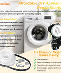 Washer Drive System Repair Kit With Shift Actuator W10913953 And Splutch Pulley Cam W10721967 Plus Drive Belt W10006384 For Whirlpool Maytag Kenmore Top Load Washers, parts shown