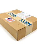 Ceramic fiber insulation blanket in a cardboard box; 1/4 in thick, 16 x 48 in, LYNN Manufacturing tape