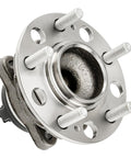 Beefed Up Rear Wheel Hub Bearing Assembly 512553 With ABS Fits 2015 2019 Sonata, 2016 2020 Optima, 5-lug hub close-up view