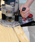 Edge And Mortise Router Guide For Straight And Curved Edges Universal Fit For Plunge And Fixed Base Routers Built In Mortise Guide