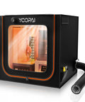 Dual Resin 3D Printer Enclosure With Vent Kit And LED Light Odor Busting Dustproof And Noise Reduction Large Internal Space