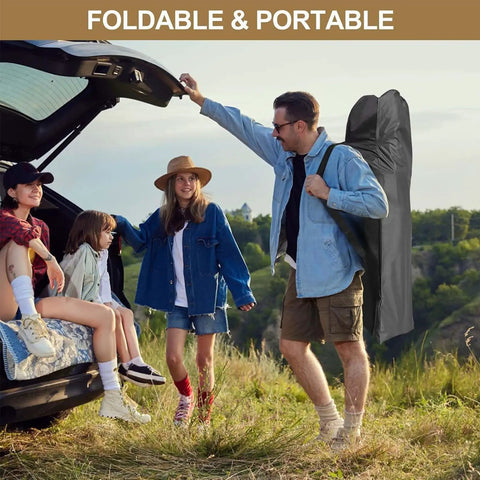 Family packing Heavy Duty Folding Camping Cot With Mattress For Adults 2 Pack Portable Sleeping Cot Beds into car for a trip.