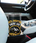 Insulated Stainless Steel Tumbler For Glider And Sailplane Pilots, Soaring Aviation Enthusiast Gift, in car cup holder