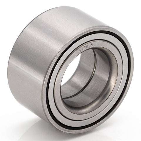 Close-up of Front Wheel Hub And Bearing 510055 Ready To Roll That Fits Hyundai Accent 2000-2017, round metal construction