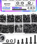 All In One M3 Screws Assortment Kit For 3D Printers Featuring 620Pcs Hex Socket Head Cap Bolts in case