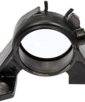 Heavy Duty Passenger Side CV Axle Shaft Support Bearing Bracket, black metal, designed for steady steering and quick fixes.