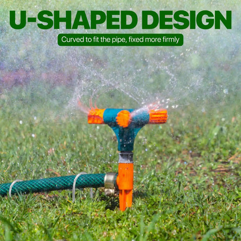 U Shape Garden Stakes 50 Packs 4 Inch 11 Gauge Heavy Duty Galvanized Landscape Staples for Easy Install Irrigation Tubing