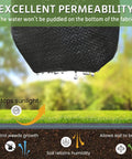 Heavy Duty Weed Barrier Fabric For Gardens And Driveways 3 By 300 Feet Landscape Fabric 3.2 Oz Opaque Polypropylene Ground Cover Blocker