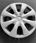 15 Inch 8 Spoke Silver Plastic Wheel Covers Set For 2009 2013 Corolla With Steel Wheels Four Piece Not Universal Fit