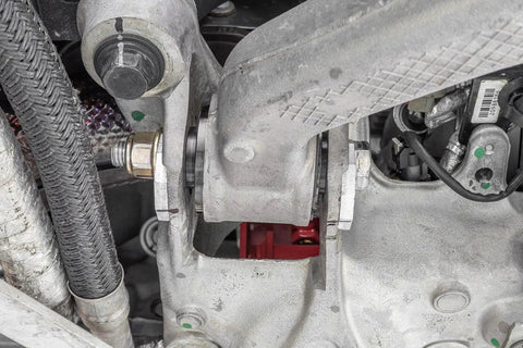 Direct Bolt On Front And Rear Control Arm Bearing Kit With Beefed Up Precision Spherical Joints CNC Machined Housings And Durable Black Coating For Sweet Street Ride Setup