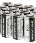 Dead Reliable 12 Pack 3V Lithium CR123A Batteries Offer Peak Flashlight Power With A Ten Year Storage Life And Serious Grind Ready To Power Every Tool Without Skipping A Beat.