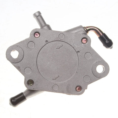 Top view of Fuel Pump 1014523 49040-2067 Compatible With Club Car Golf Cart DS Precedent 1984 Up Kawasaki Mule with fittings