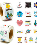 Natural Sciences Roll Sticker Pack 2 Rolls 1000 Biology Experiment Decals For Back To School Waterproof Lab Stickers and designs