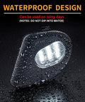 2Pcs LED Side Mirror Puddle Light Lamps Assembly For Dodge Ram 1500 2500 3500 4500 5500 Tow Mirrors 6000K waterproof design