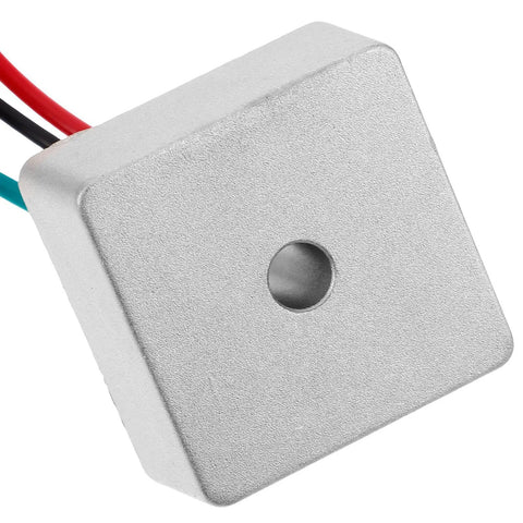 Square metal voltage regulator with wires for Golf Cart, Stable Output, Efficient Power Conversion for EZGO Club Car Yamaha Models