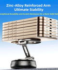 MagSafe Car Phone Mount With 360 Degree Rotatable Holder Rock Solid Vacuum Suction Up To 180 Lbs Nano Gel Grip display