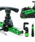 All In One HVAC Flare Tool Kit For Copper Tubes One Quarter To Three Quarters Inch 5 In 1 Kit 45 Degree Single Flare