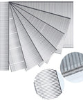 Heavy Duty 1400 Piece 18 Gauge Brad Nails Kit For Pneumatic And Electric Nailers displayed with various lengths and details.