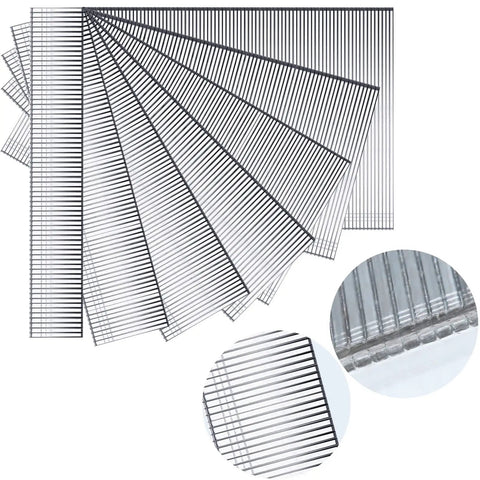 Heavy Duty 1400 Piece 18 Gauge Brad Nails Kit For Pneumatic And Electric Nailers displayed with various lengths and details.