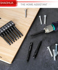 Pro Grade 11 Piece Square Drive Bit Set With 10 Number Two Square Bits And One Quarter Inch Magnetic Hex Shank Driver