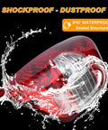 Toyota Tundra Tail Light Assembly Right Passenger Side Replacement Without Bulb For 2014 2015 2016 2017 2018 2019 2020 2021 Pickup Waterproof And Durable Rear Brake Lamp With Shock Resistant Housing showing water resistance