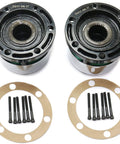 Locking Hub Set For Nissan Frontier 1998-2004, Pathfinder 1990-2004, Xterra 2000-2004, Pickup 1995-1997, 6 Stud Manual Locking Hubs With 28 Spline, Wheel Hub Assembly, Includes Gaskets And Bolts
