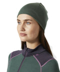 Unisex Merino Wool Beanie With LIFA Technology, Jungle Green, One Size, wearable for moisture-wicking warmth during outdoor adventures