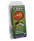 Pro Grade E Bike Tire Liner For 27.5 To 29 Inch Tires 1.95 To 2.35 Inch Width Purple 2 Ply Rubber Construction packaging